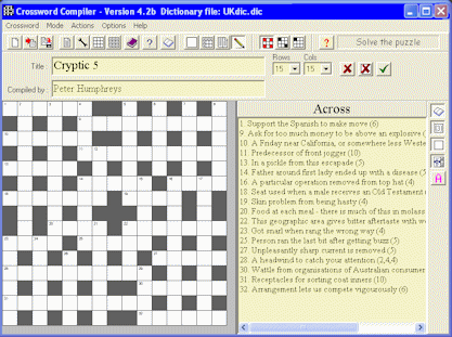 crossword compiler