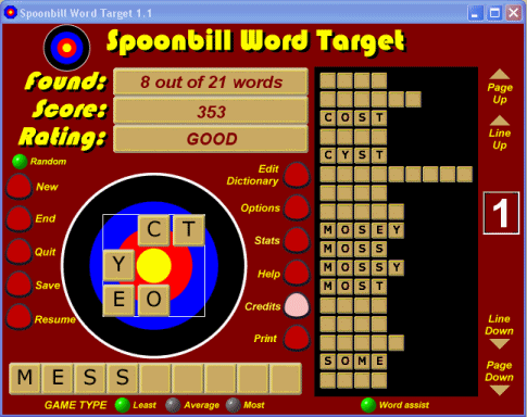 word target